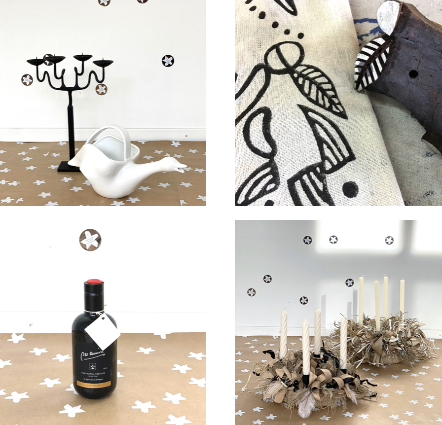 Paul Mags Adventsmarkt Aussteller, Per Amici Olivenöl, Simone Baer Raimon, Adventskränze