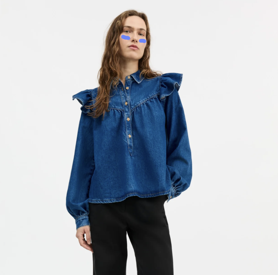 Bild Villa Paul, Jeansbluse Skall