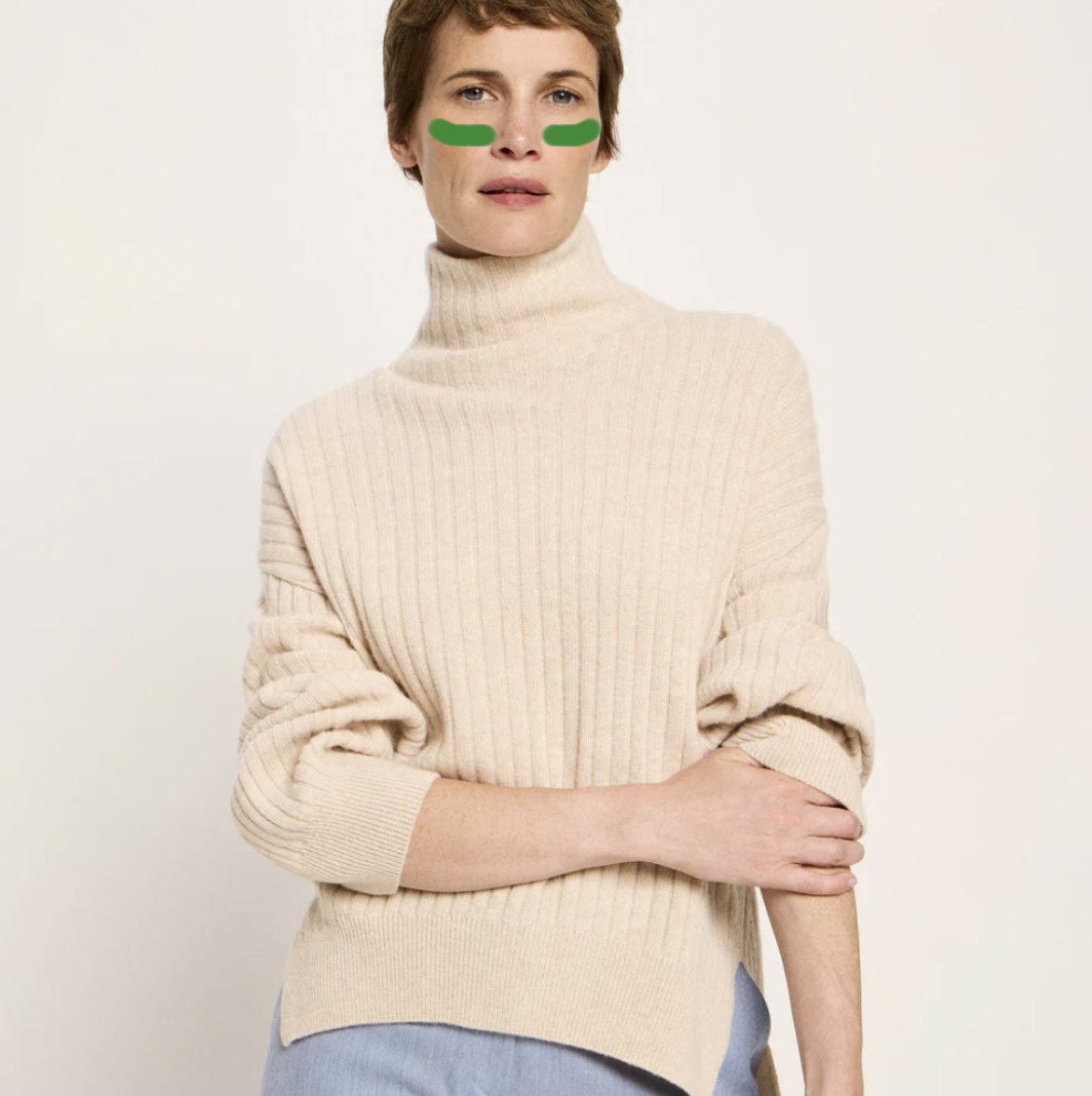 Fotos Villa Paul X Lanius, Rollkragenpullover gestrickt